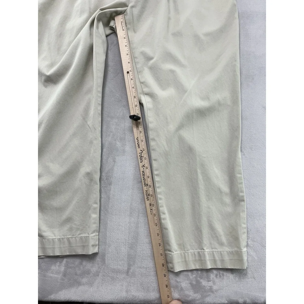 VTG Polo Ralph Lauren Ethan Pants Men 42x30 Khakis Pleated Twill Cotton Trouser